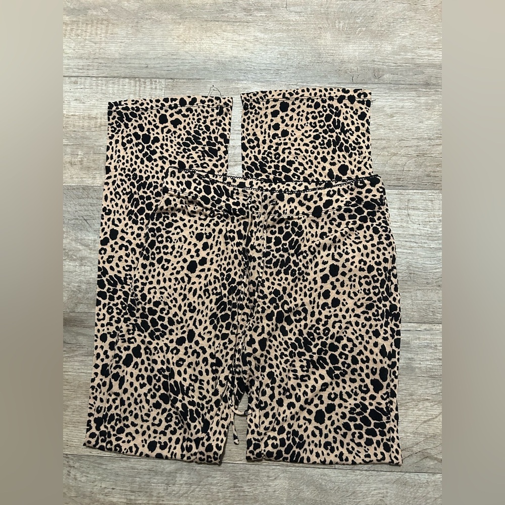 Rachel Zoe Leopard Print Pajama Pants